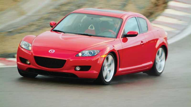مزدا RX-8 مجهز به موتور ونکل