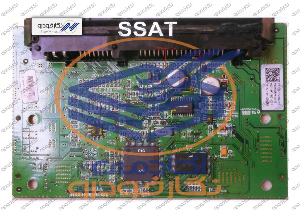 دامپ ایسیو SSAT ایران خودرو و سایپا